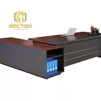 Bàn lãnh đạo Luxury cao cấp gỗ công nghiệp phủ Melamine LUXB2720V1